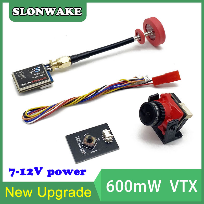 Drone Receiver - 5.8G 48CH 600mW réglable VTX-CAM FPV