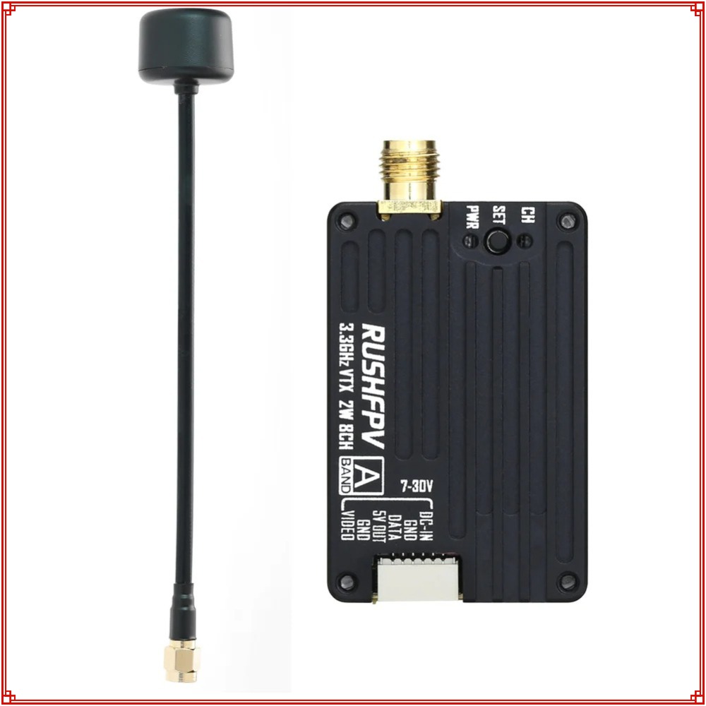 Drone Receiver - Nouveau 2026 RUSHFPV 3.3G 2W VTX