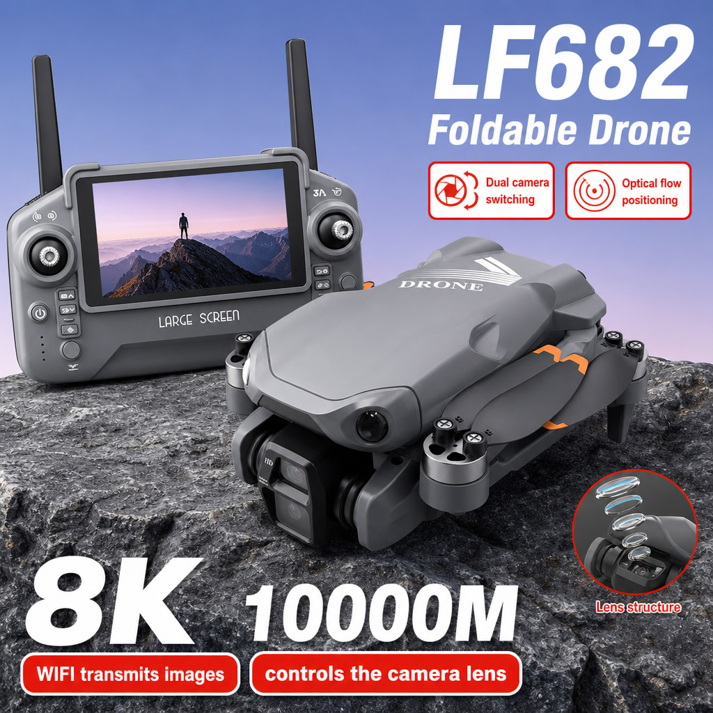 Dji Drone Mini 4 Pro - Drone photo aérien LF682 8K HD