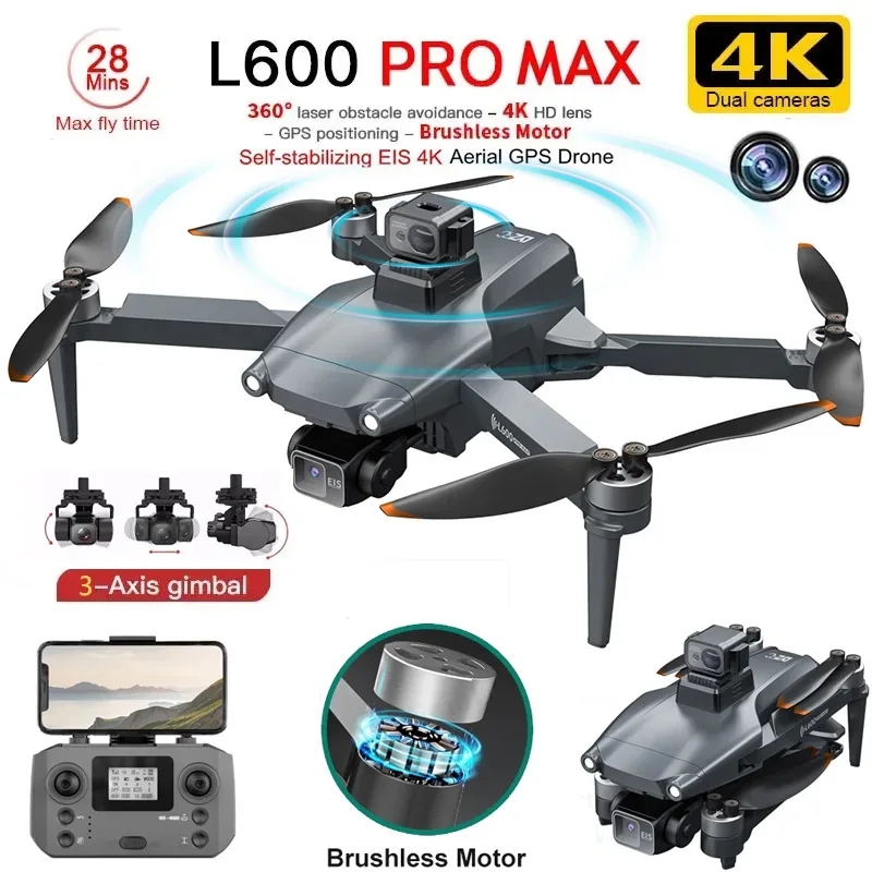 Drone Gps Module - Drone GPS professionnel L600 PRO MAX