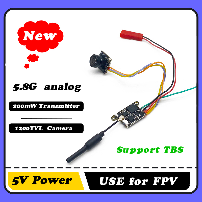Drone Receiver - SLONWAKE 5.8G 1200TVL FPV caméra VTX