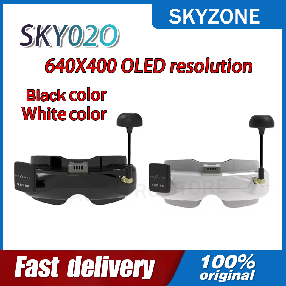Lunettes FPV SKYZONE SKY02O OL - Drone Battery avis et prix
