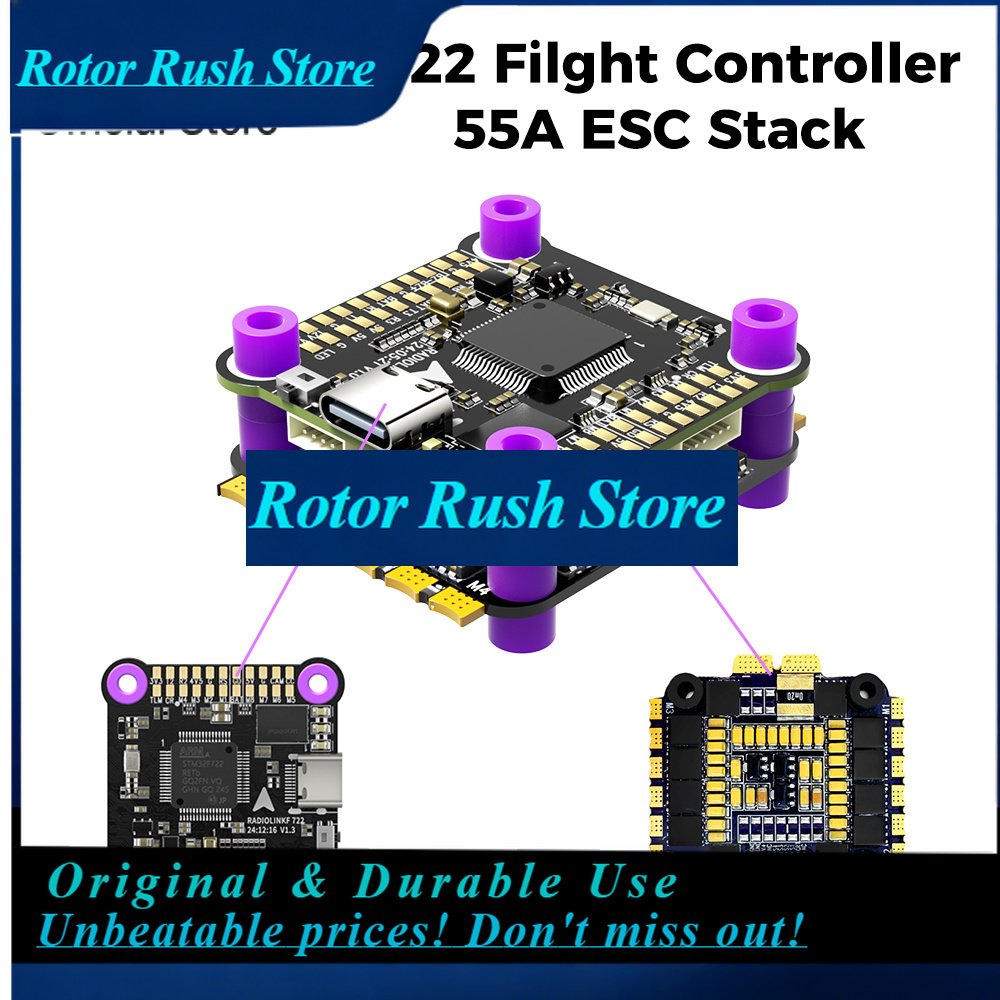Contrôleur de vol RoRusRadioli - Betaflight Fc F7 avis et prix
