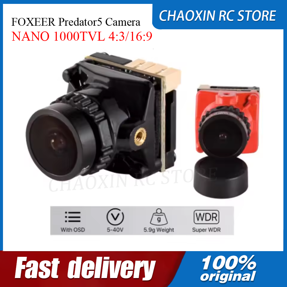 FOXEER Predator5 caméra NANO 1 - Drone Battery avis et prix