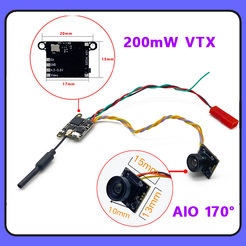 SLONWAKE 5.8G 1200TVL FPV camé - Drone Receiver avis et prix